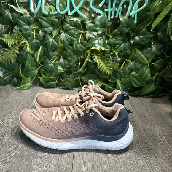 Hoka One One Womens Hupana EM 1099737 DPMIN Pink Running Shoes Sneakers Sz 6.5 - Picture 4 of 9